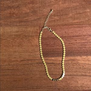Gold choker